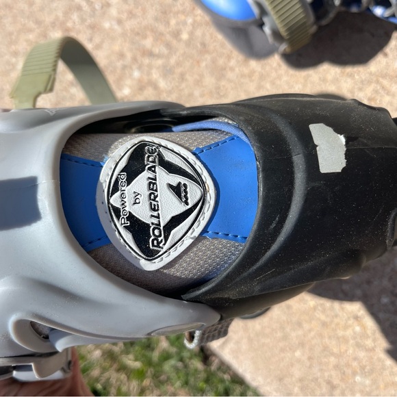 Blue and Gray Rollerblades - Picture 3 of 5
